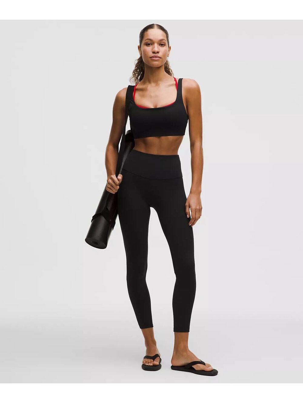 Lululemon Athletica Black Align™ High-Rise Pant 25" Tights Yoga Leggings Size 4